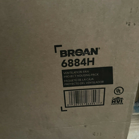 New Broan-Nutone Economy 50 CFM 4 Inch Duct Housing Pack of 18 (6884H)