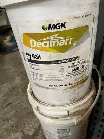 MGK Decimari Fly Bait  - 40 LBS Pail **FREE SHIPPING**