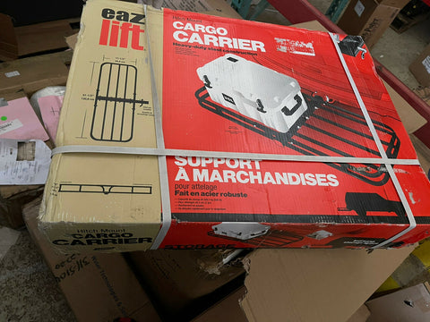 NEW Camco 48475 Hitch Mount Cargo Carrier Eaz-Lift-Mega Mart Warehouse