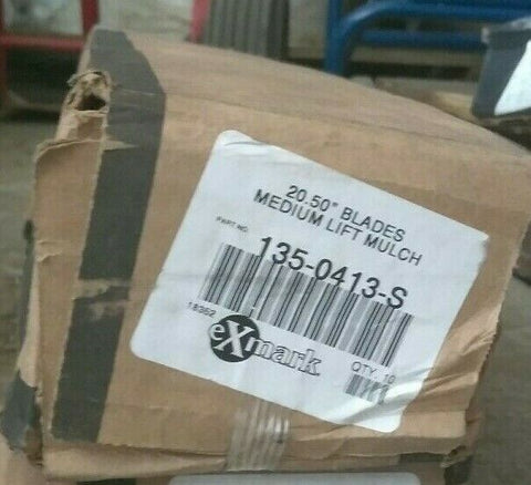 NEW GENUINE OEM Exmark 21" Medium Lift Blade 135-0413-S-Mega Mart Warehouse-Ultimate Unclaimed Freight Buyer and Seller Specialists