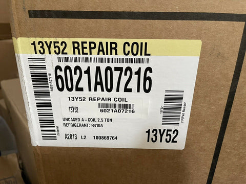 LENNOX 13Y52 ASSEMBLY REPAIR COIL 2.5 TON, UNCASED A, REFRIGERANT: R410A
