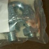 DAYTON 2VKH9 1/8 In, AND 2VKJ2 1/4 in Wire Rope Clip, Maleable Iron-Mega Mart Warehouse-Ultimate Unclaimed Freight Buyer and Seller Specialists