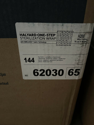 Halyard Health 62030 One-Step Sterilization Wrap, H200 Fabric, 30x30, 144/CASE-Mega Mart Warehouse
