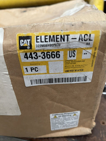 GENUINE CAT 443-3666: ELEMENT-ACL **FREE SHIPPING**