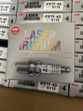 NGK (5115) IFR7F-4D Laser Iridium Spark Plug - Set of 4