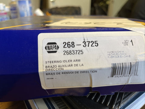 GENUINE NAPA STEERING IDLER ARM 268-3725-Mega Mart Warehouse