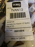 (25) TORO TVAN12 VARIABLE ARC NOZZLE - 12" RADIUS-Mega Mart Warehouse-Ultimate Unclaimed Freight Buyer and Seller Specialists