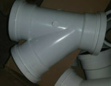 (6) Ferguson Trench Tough Plus 4 in. Gasket Sewer SDR 35 PVC 45 Degree Wye-Mega Mart Warehouse-Ultimate Unclaimed Freight Buyer and Seller Specialists