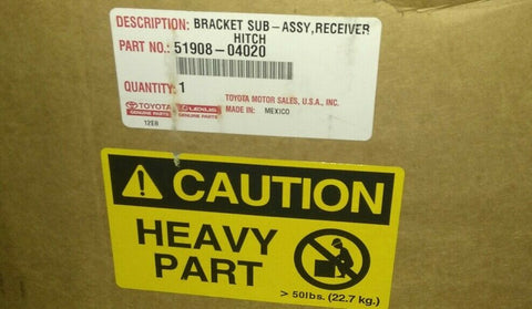 NEW Genuine OEM Toyota Reinforcement 51908-04020-Mega Mart Warehouse-Ultimate Unclaimed Freight Buyer and Seller Specialists