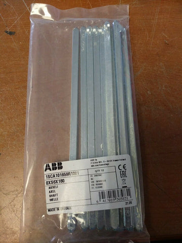 (10)ABB Switches Open Style Selector Shaft 6X180 (t32) 1SCA101659R1001, OXS6X180-Mega Mart Warehouse