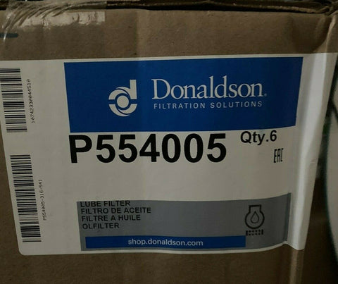 NEW P554005 Donaldson Lube Filter (LF691A - 1R0716) (Pack of 6)-Mega Mart Warehouse