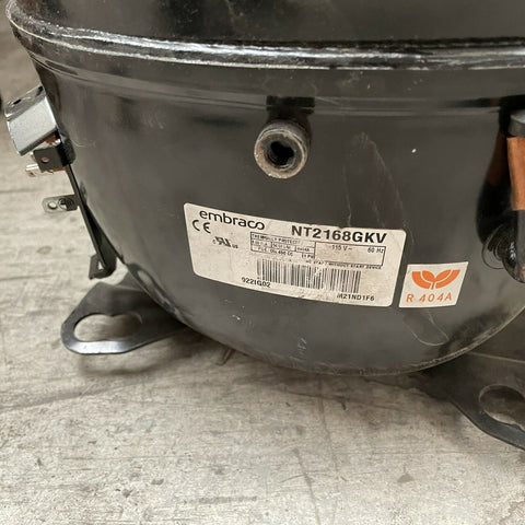 NEW Embraco NT2168GKV Low Temp Compressor 3/4 HP, R404A 115V