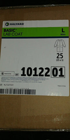 HALYARD 10122 BASIC LAB COAT-Mega Mart Warehouse-Ultimate Unclaimed Freight Buyer and Seller Specialists