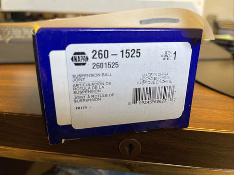 GENUINE NAPA Suspension Ball Joint for 104265 12475485 12475486 260-1525 bs-Mega Mart Warehouse