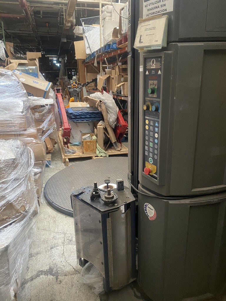 Lantech Q300 Stretch Shrink Wrapper Machine | Mega Mart Warehouse
