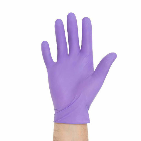 (CASE OF 1000) HALYARD PURPLE NITRILE POWDER-FREE EXAM GLOVES 55082