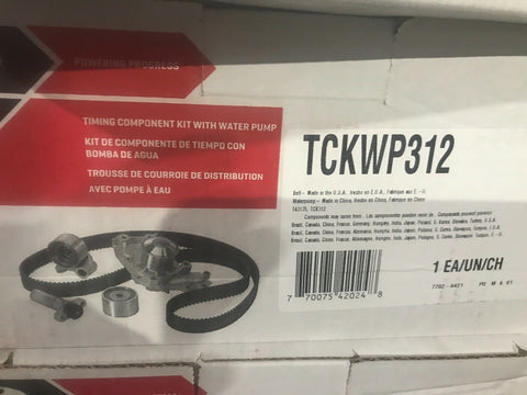 GATES Timing Belt Kit & Water Pump Set For 01-05 Honda Civic Acura EL 1.7L-Mega Mart Warehouse-Ultimate Unclaimed Freight Buyer and Seller Specialists