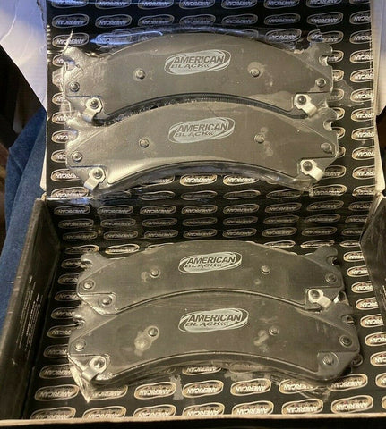 NEW AMERICAN BLACK FRONT BRAKE PADS ABD784C-Mega Mart Warehouse