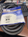 GENUINE NAPA GATES B78 Industrial Accessory Drive Belt - 21/32" X 81.00"