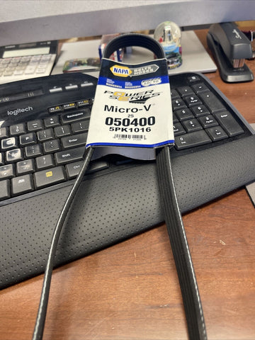 GENUINE NAPA GATES 050400 5PK1016 Micro V Belt *FREE SHIPPING*