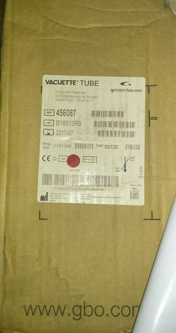 VACUETTE TUBE 5 ml LH Lithium Heparin Separator 13x100 green cap-yellow ring-Mega Mart Warehouse-Ultimate Unclaimed Freight Buyer and Seller Specialists