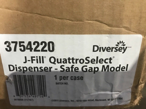 Johnson Diversey J-Fill Quattro Dispensing System 3754220-Mega Mart Warehouse-Ultimate Unclaimed Freight Buyer and Seller Specialists