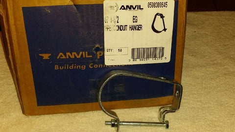 ANVIL 67 1-1/2 EG PIPE/CONDUIT HANGER 0500300645 1 LOT (50PCS)-Mega Mart Warehouse-Ultimate Unclaimed Freight Buyer and Seller Specialists