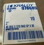 KRALOY 078605 45DEG X STD RAD SP X BE-Mega Mart Warehouse