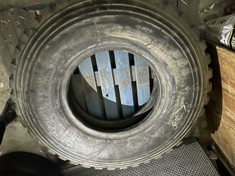 (1) USED Michelin XZL 11.00R20 Drive, High Treads, off road, farm tires, Dry