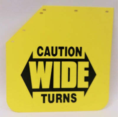 "Wide Turn" Mud Flap Left Hand Side - P/N   22-61643-551