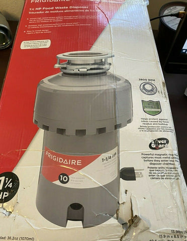 Frigidaire FF13DISPC1 1.25 HP Corded Garbage Disposal for Kitchen Sinks-Mega Mart Warehouse