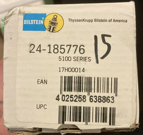 NEW BILSTEIN 24-185776 46MM Monotube 5100 Series Front Shock Absorber-Mega Mart Warehouse