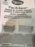 NEW Hatco FSHAC-3 Flav-R-Savor Three Tier Heated Air Curtain-Mega Mart Warehouse-Ultimate Unclaimed Freight Buyer and Seller Specialists