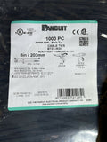 NEW PANDUIT BT2S-M30 8" L, 3/16" W, PK 1000, Black Nylon Cable Tie