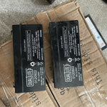 (2) Dual-Lite 0120922 6V 7Ah Emergency Light Replacement Battery