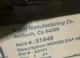 Bond Woodleaf Gas Fire Pit Brown 28 Inch Square NEW-Mega Mart Warehouse-Ultimate Unclaimed Freight Buyer and Seller Specialists