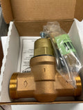 NEW Cash Acme 1" Bronze EB-45 Single Union Pressure Regulating Valve 23155-0045