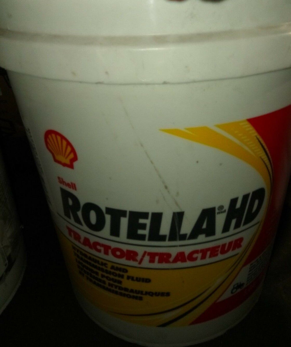 Shell Rotella 550039811 Heavy Duty Tractor Fluid 5 Gallon Pail