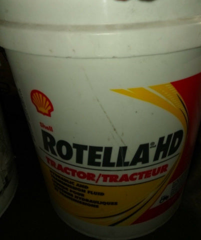 Shell Rotella 550039811 Heavy Duty Tractor Fluid - 5 Gallon Pail-Mega Mart Warehouse-Ultimate Unclaimed Freight Buyer and Seller Specialists