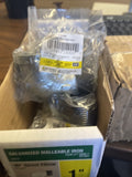 (CASE OF 5) 311 SE90-1, 501904 GALVANIZED MALLEABLE IRON 90* STREET ELBOW
