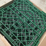 (4) Cambro 30S434119 Sherwood Green Camrack Customizable 30 Compartment 5 1/4"