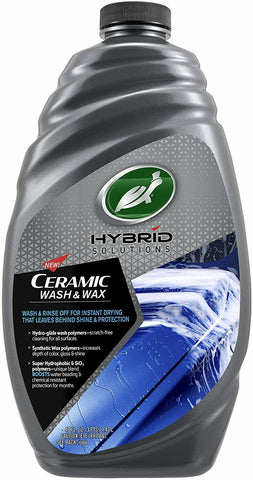 (6 / CASE) Turtle Wax 53411 Hybrid Solutions Ceramic Wash and Wax - 48 Fl Oz.-Mega Mart Warehouse-Ultimate Unclaimed Freight Buyer and Seller Specialists