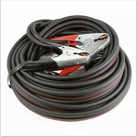 Forney 52871 Twin Cable Battery Jumper Cables, Heavy Duty Number 4, 16-Feet