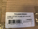 NEW Toto TCU646CRE#01 China Tank Lid for CST646E with Vel Tape, Cotton