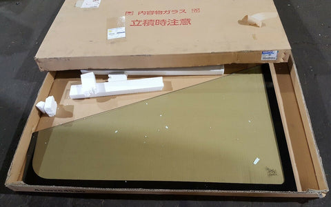 KOMATSU 4189264550 Front 1/4 LH Side Glass Fits Komatsu Loader WA270-7 WA230-6-Mega Mart Warehouse-Ultimate Unclaimed Freight Buyer and Seller Specialists