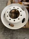NEW HD Value 22.5 x 8.25 Steel Wheel, Powder Coated White **FREE SHIPPING**