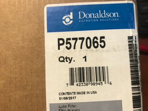 4 DONALDSON FILTRATION P577065 Lube Spin-Mega Mart Warehouse-Ultimate Unclaimed Freight Buyer and Seller Specialists