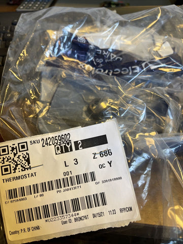 GENUINE ELECTROLUX FRIGIDAIRE 242059602 Refrigerator defrost bi-metal thermostat-Mega Mart Warehouse