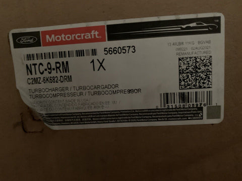 NEW Ford Motorcraft NTC-9-RM Turbocharger