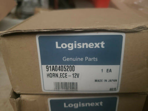 (2 PC LOT) 91A0405200 : Horn - 110Db - 12V For Mitsubishi & Caterpillar-Mega Mart Warehouse-Ultimate Unclaimed Freight Buyer and Seller Specialists